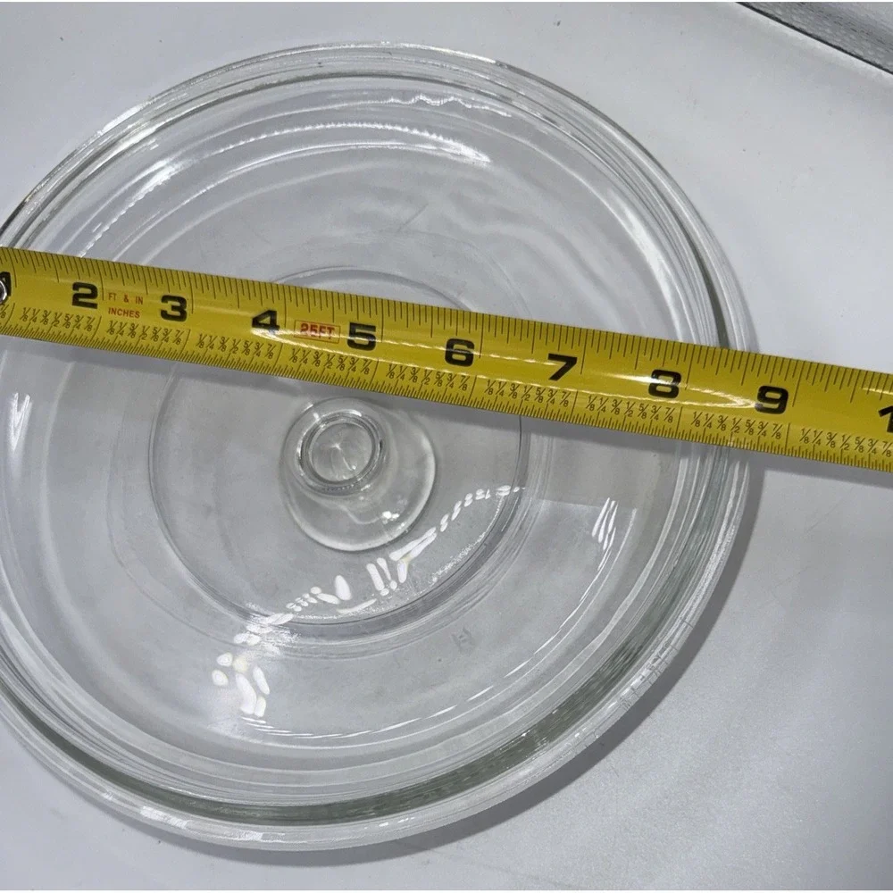 Pyrex Clear Glass Replacement Lid Only G1C  G-1-C‎ Knob Top